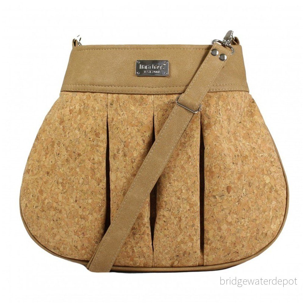 Hořčicově hnědá kabelka Dara bags Love No.747 v:1163656