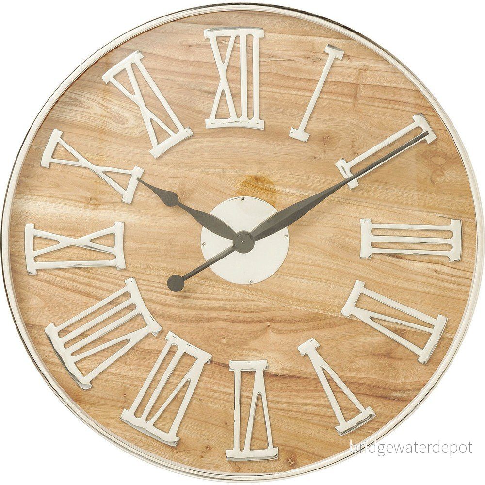 Nástěnné hodiny Kare Design Lodge, ø 62 cm v:1320958