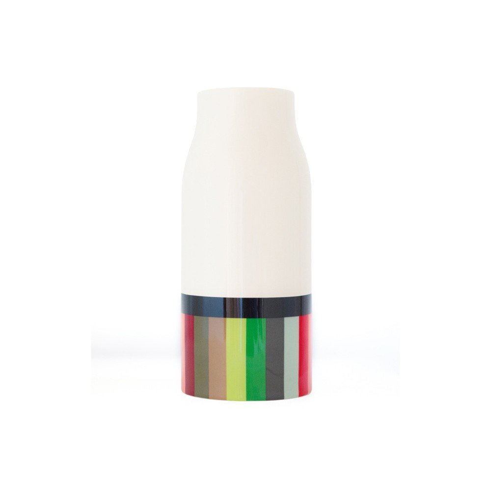 Váza z kostního porcelánu Remember Stripes, výška 25,5 cm v:1046054