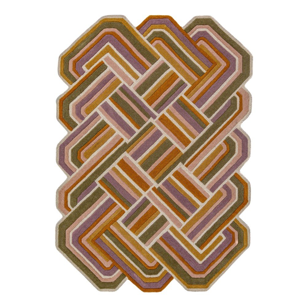 Ručně tkaný vlněný koberec 160x230 cm Lattice Shaped – Flair Rugs v:1906318