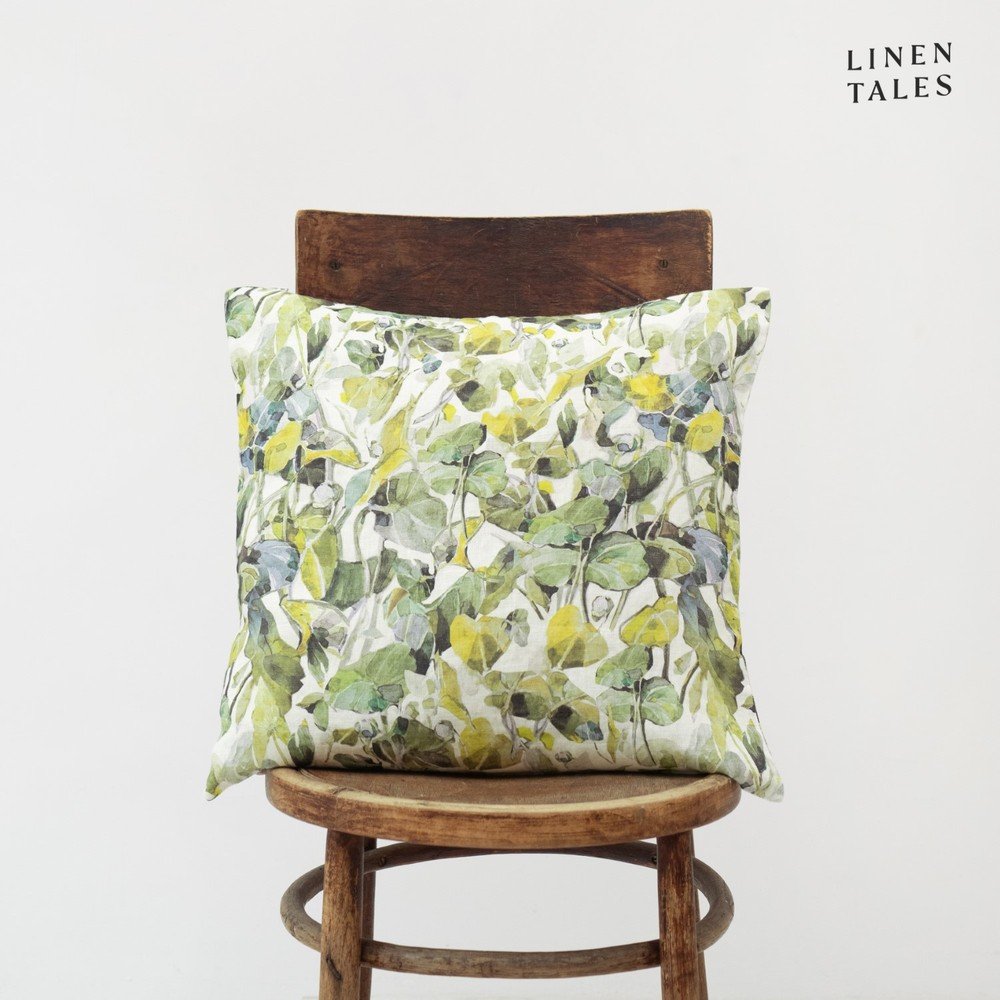 Lněný povlak na polštář 40x40 cm Lotus – Linen Tales v:1632014