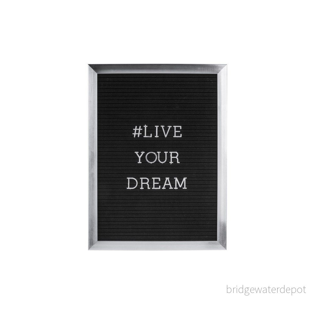 Šedý fotorám nápisem PT LIVING Quote, 30 x 40 cm v:1090034