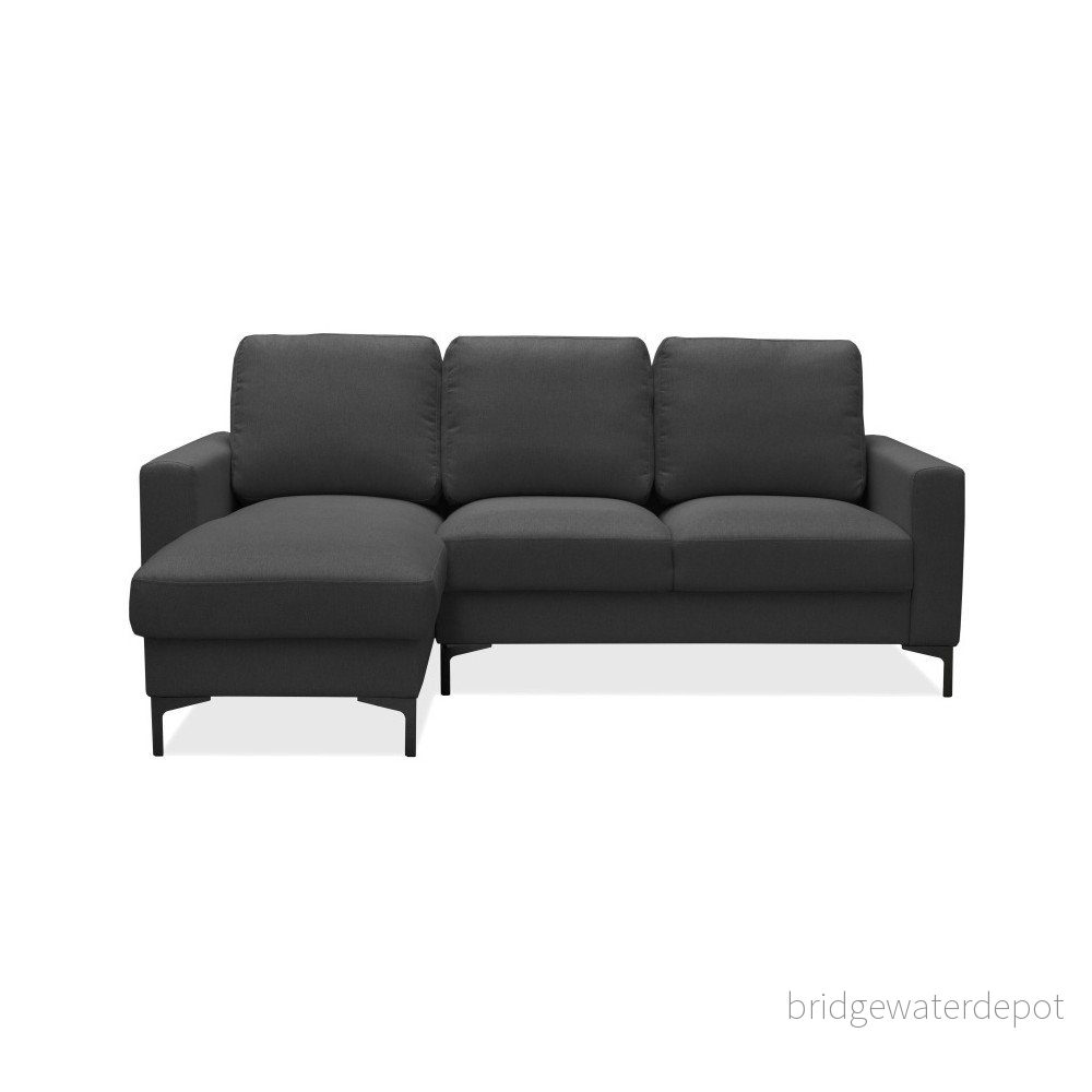 Tmavě šedá rohová pohovka Cosmopolitan design Atlanta, levý roh v:1034988