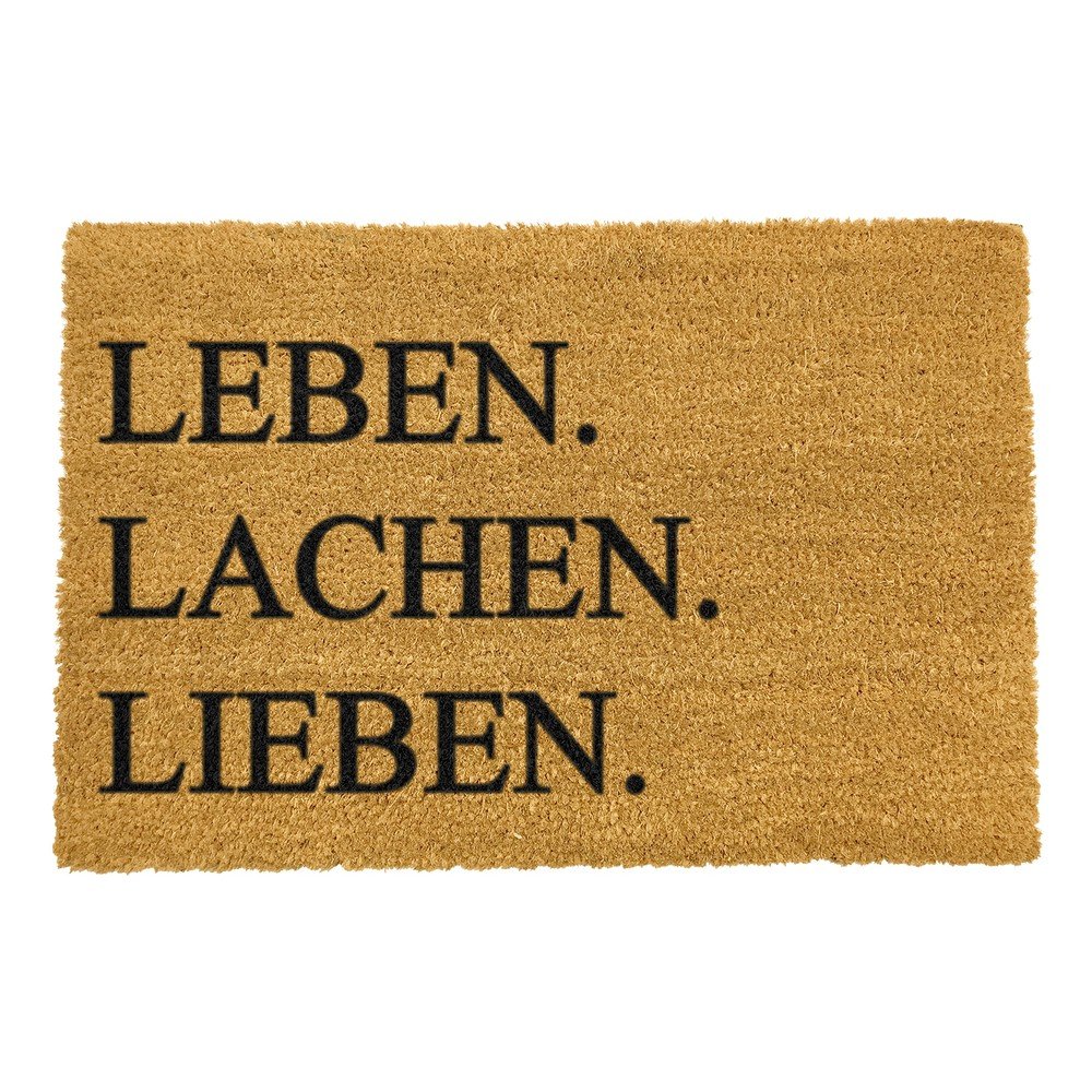 Rohožka Artsy Doormats Leben Lachen Liben, 40 x 60 cm v:1235760