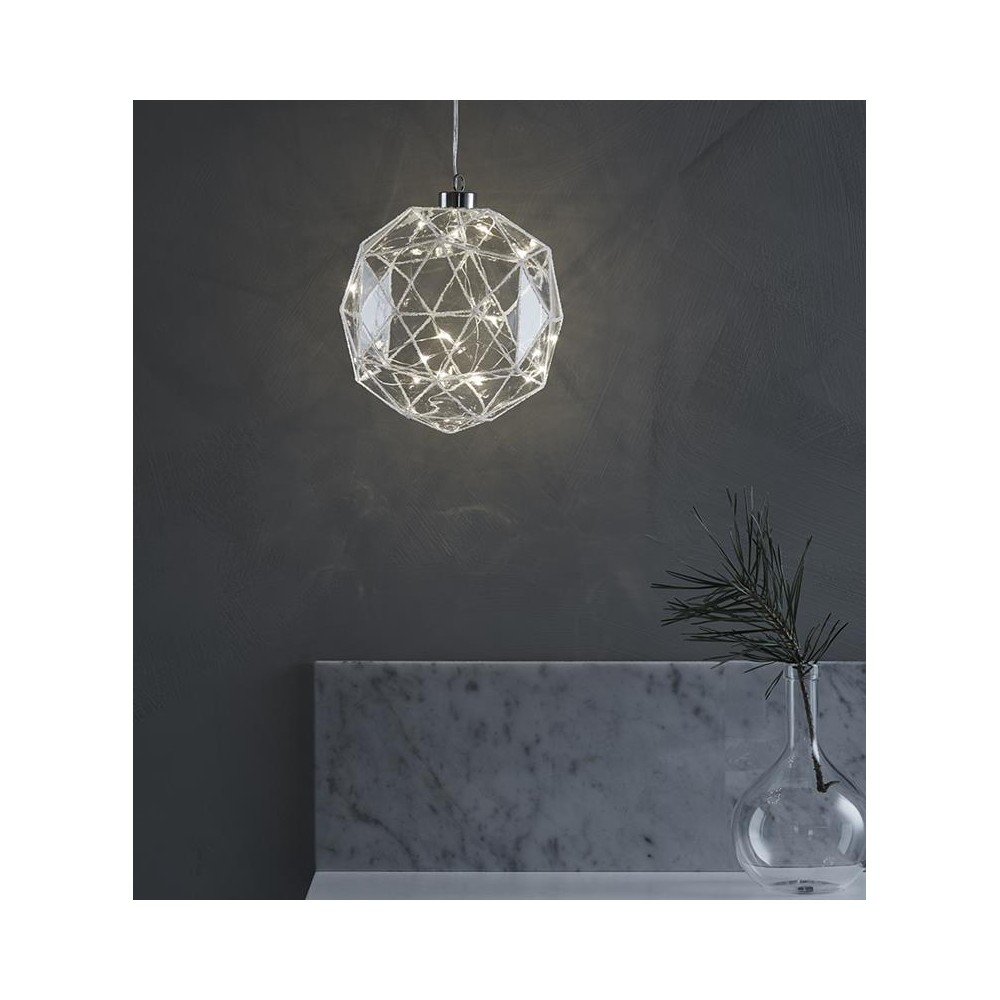 LED světelná dekorace Markslöjd Aspliden, ø 18 cm v:1154204