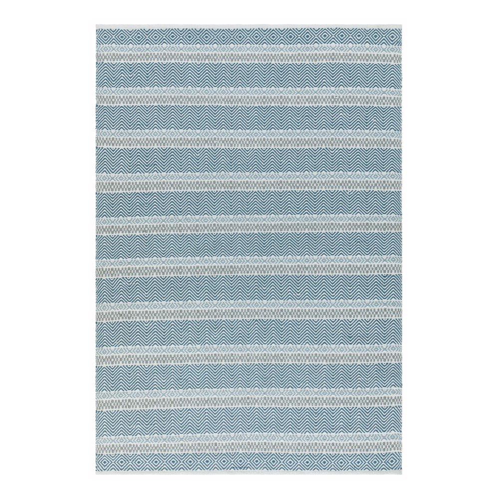 Modrý koberec Asiatic Carpets Boardwalk, 120 x 170 cm v:1395595