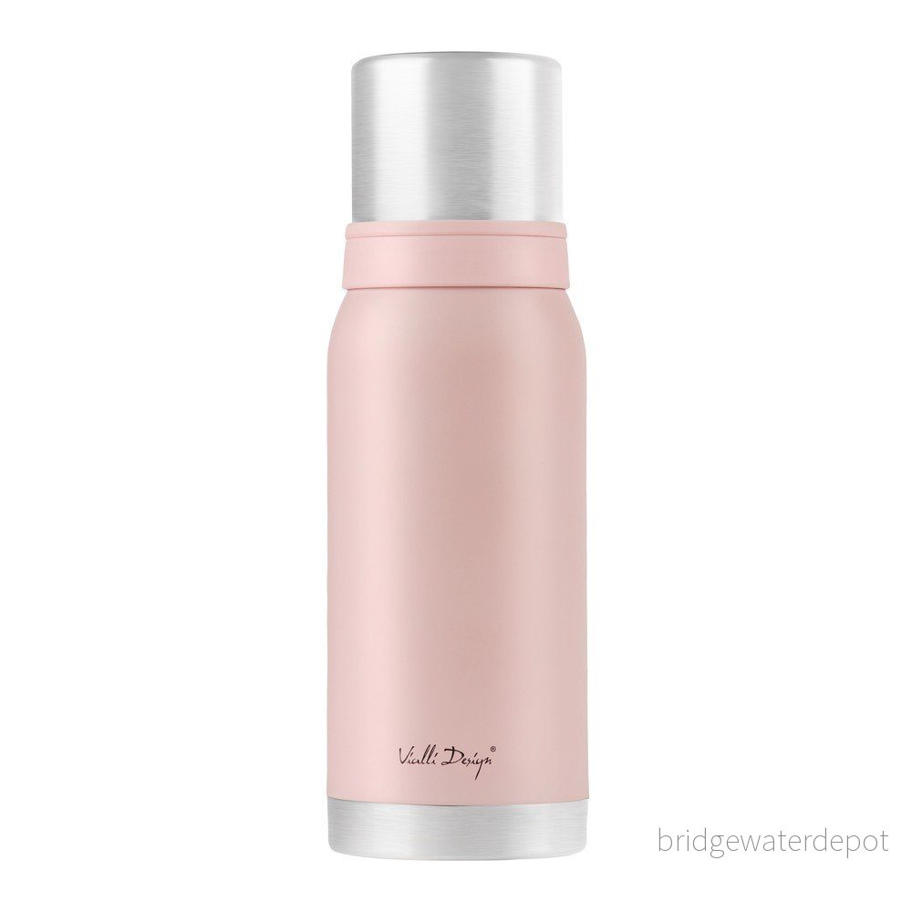 Růžový cestovní termohrnek Vialli Design Fuori, 1 l v:1372551