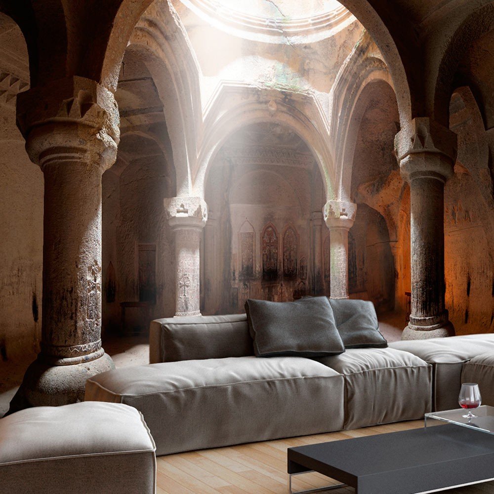 Velkoformátová tapeta Artgeist Old Temple, 400 x 280 cm v:845542