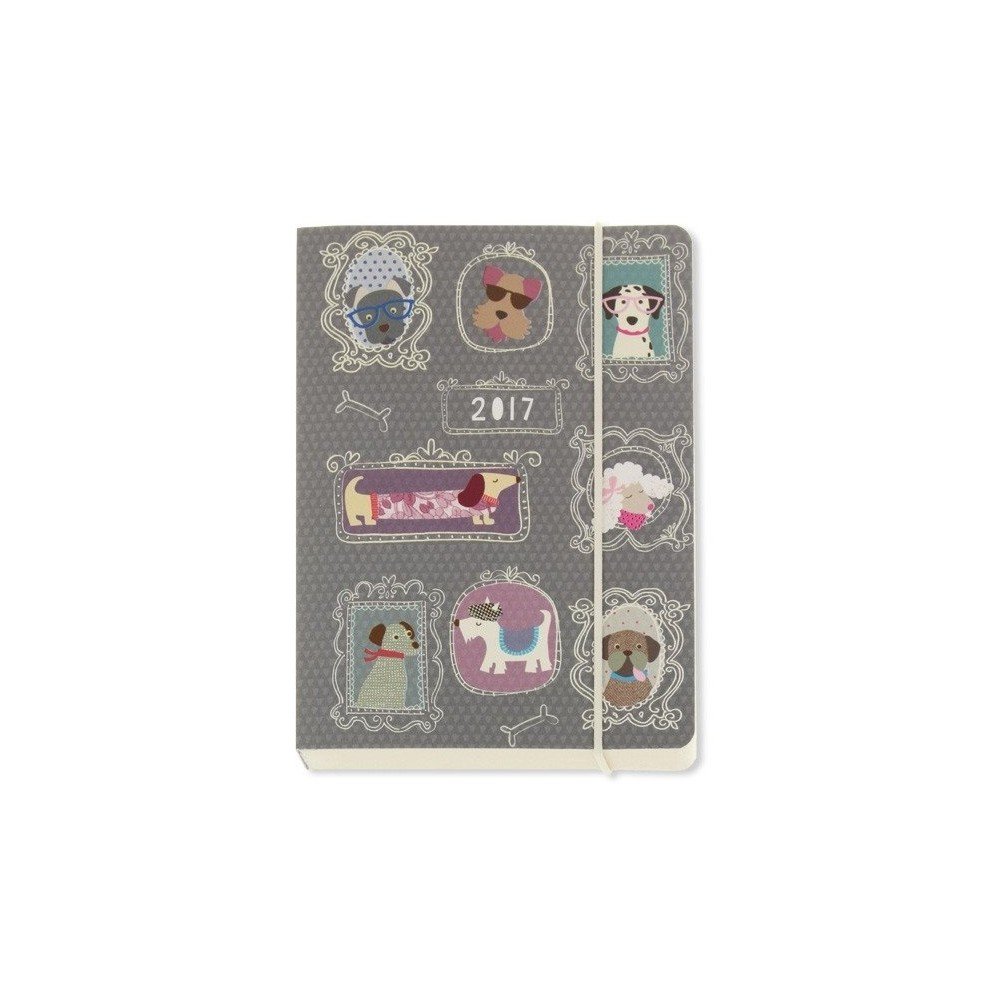 Denní diář A6 Go Stationery Dog Portraits v:707692 Denní diář A6 Go Stationery Dog Portraits v:707692