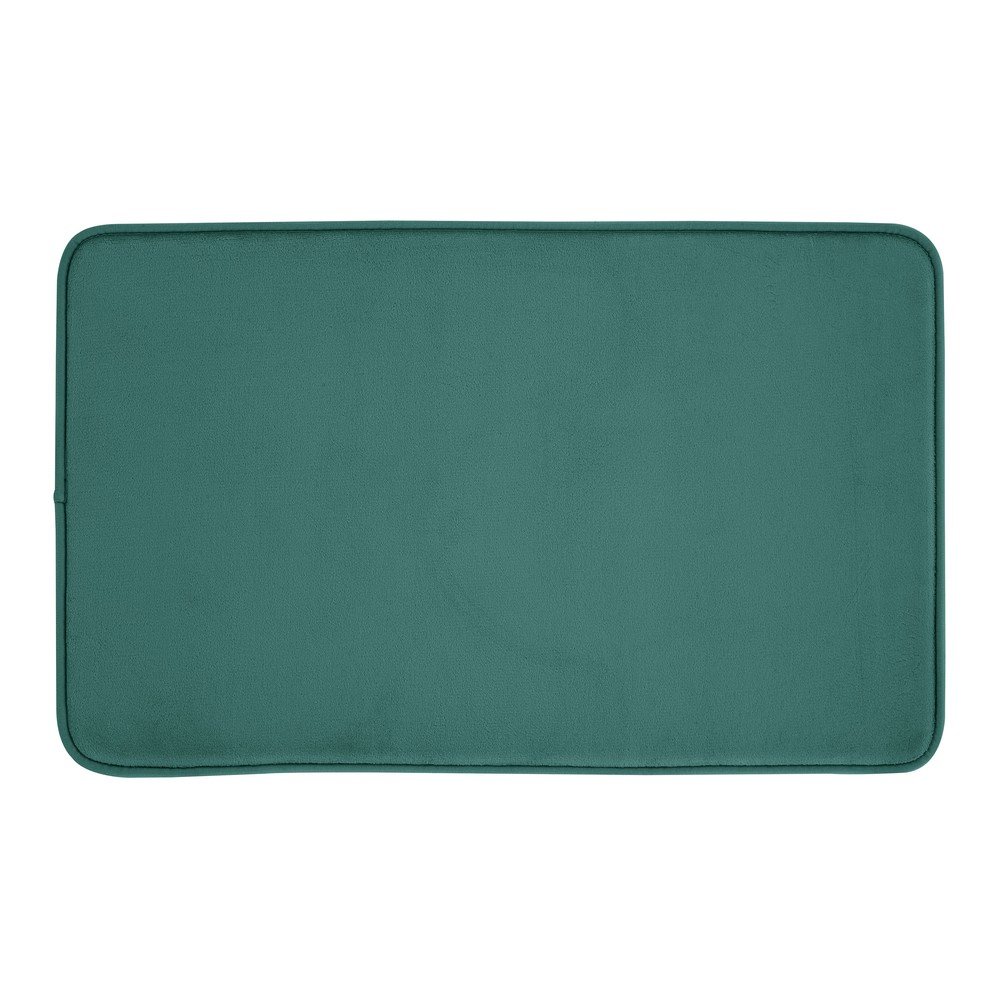 Zelená koupelnová předložka do vany/do sprchy z paměťové pěny 50x80 cm Anti-Bacterial – Catherine Lansfield v:1900128