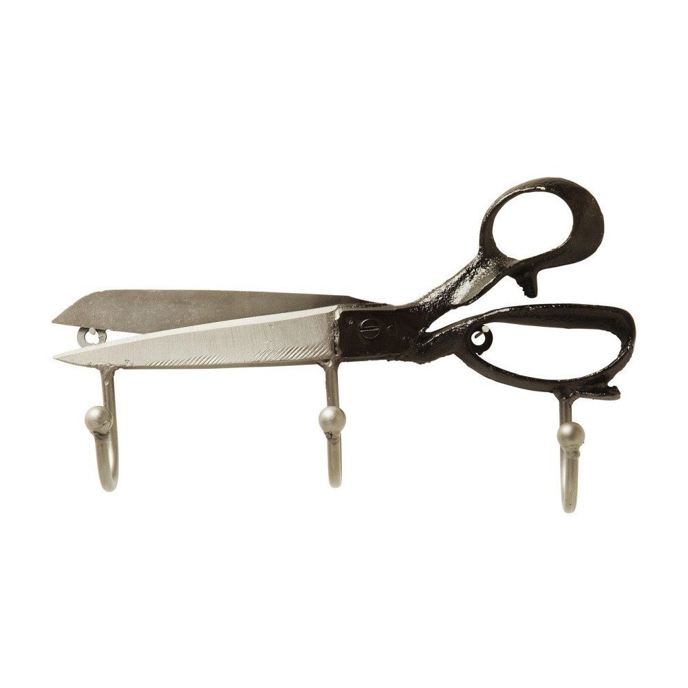 Nástěnný věšák z oceli Kare Design Scissors v:1092844