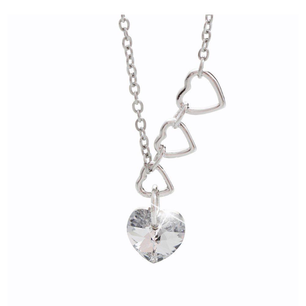 Náhrdelník se Swarovski Elements Laura Bruni Rich Love Puro v:969038