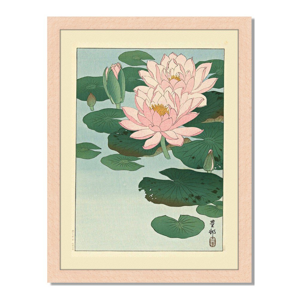 Obraz v rámu Liv Corday Asian Waterlily, 30 x 40 cm v:885710