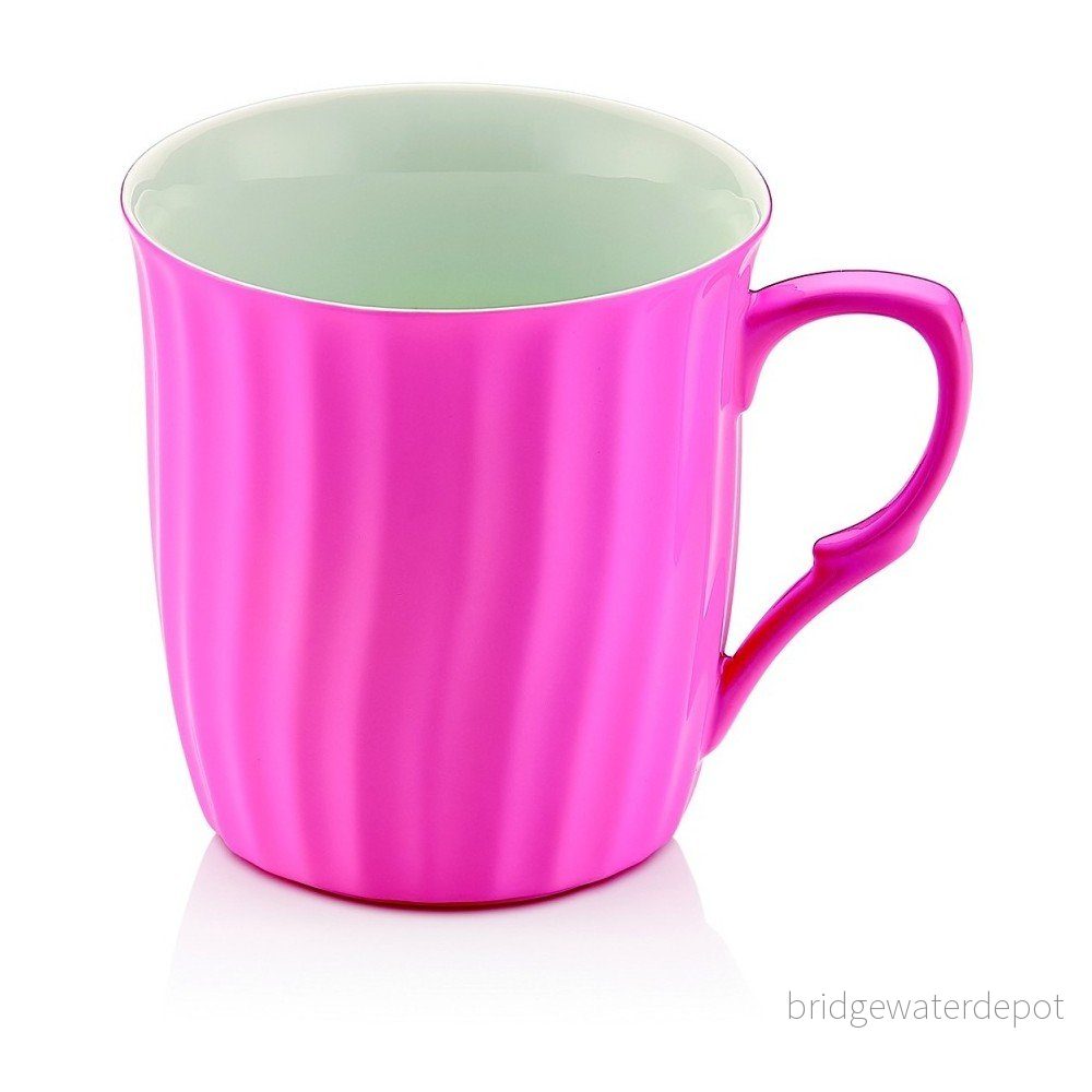 Růžový porcelánový hrnek Efrasia v:1268574