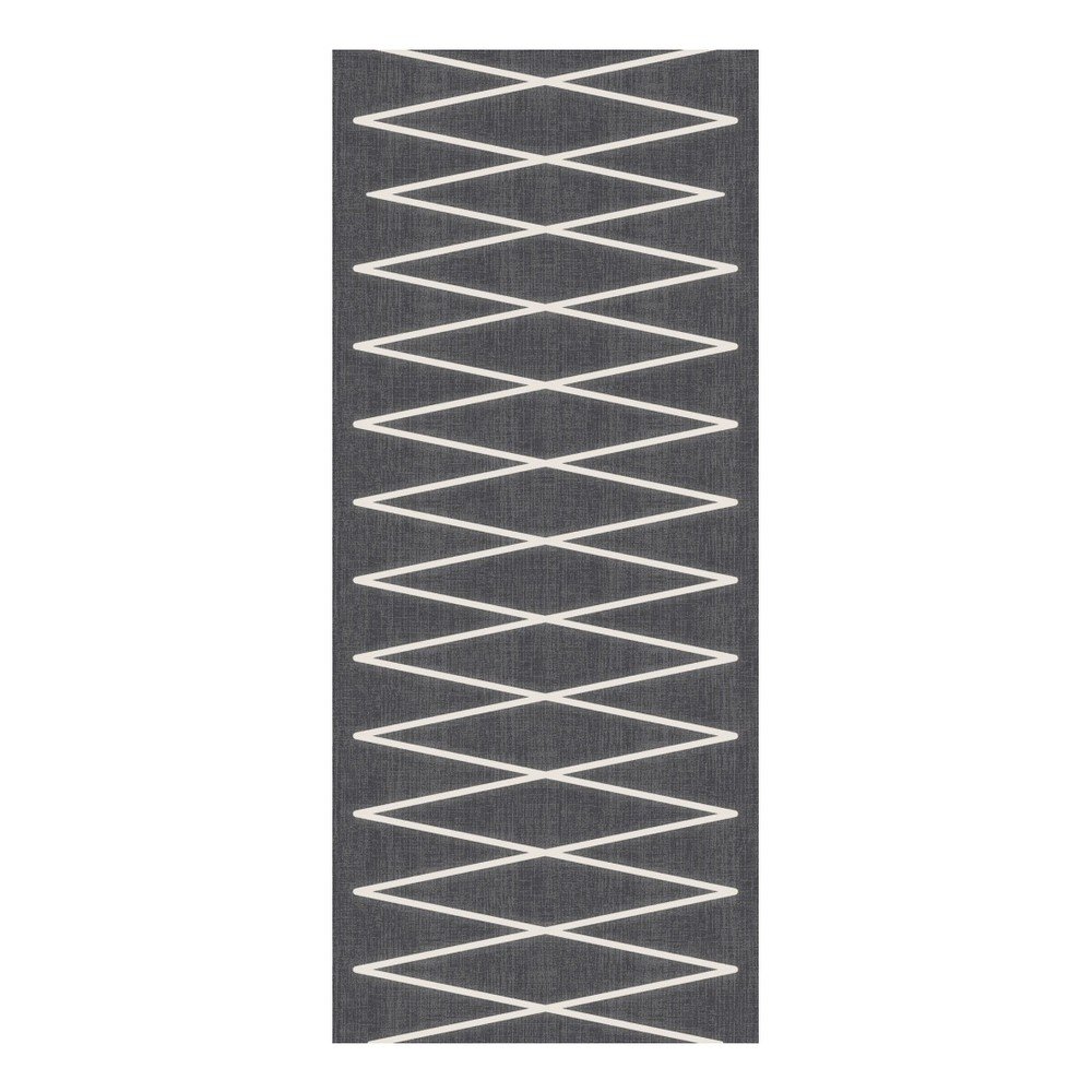 Tmavě šedý běhoun Floorita Fiord, 60 x 240 cm v:1253270
