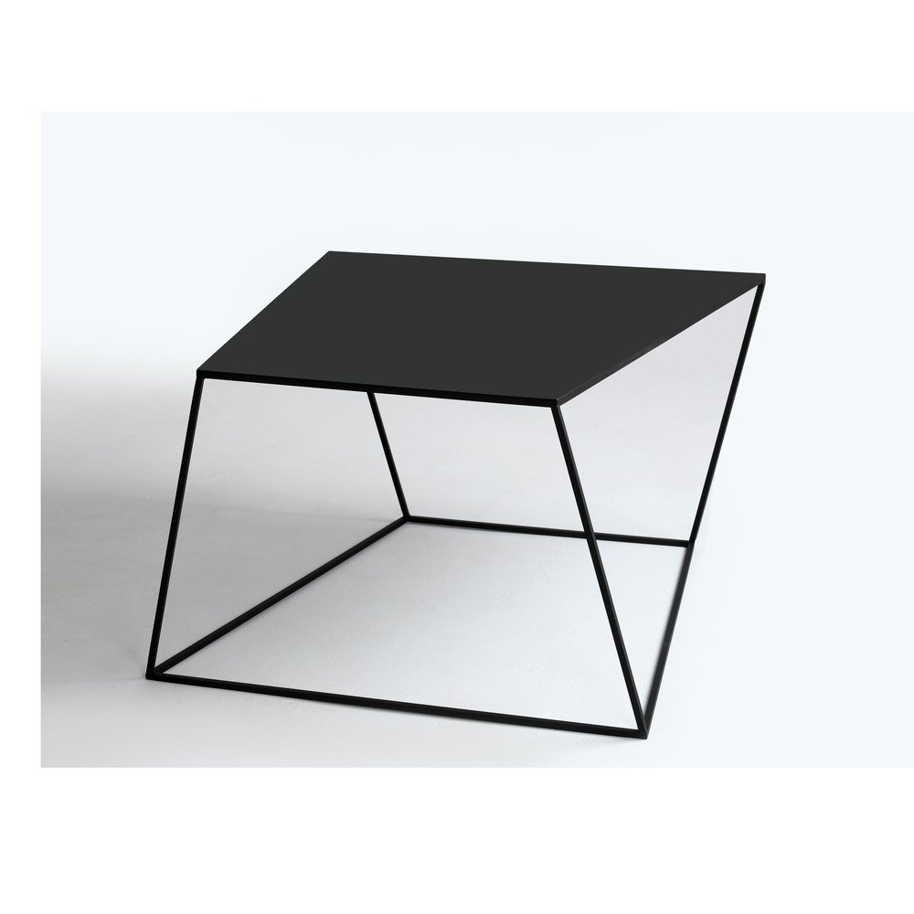 Černý konferenční stolek Custom Form Zak Custom Form Zak, 80 x 80 cm v:1181998