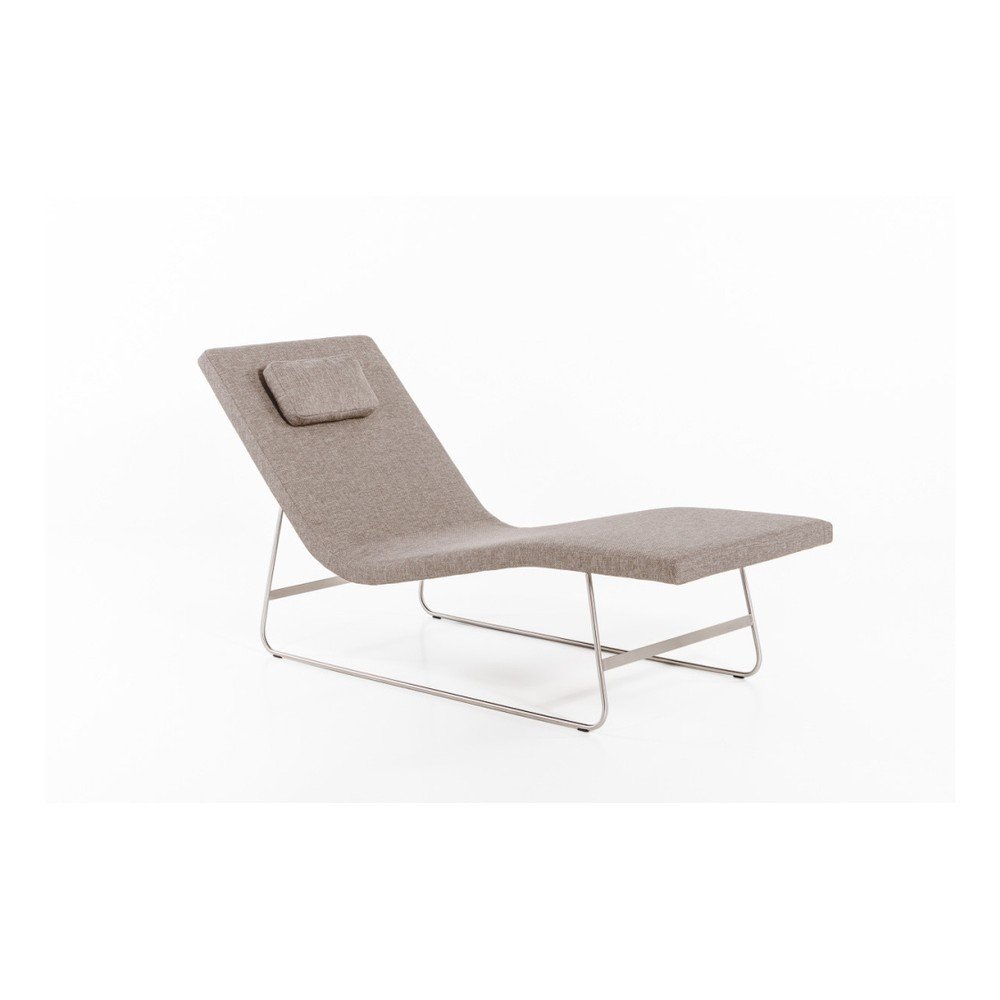 Béžová lenoška Polstrin Chaise Long Pure v:777312