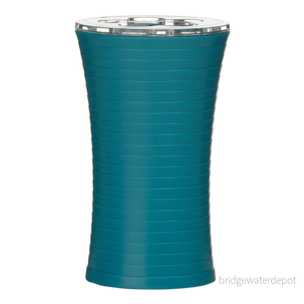 Tyrkysový kelímek na kartáčky Premier Housewares Soft v:818208