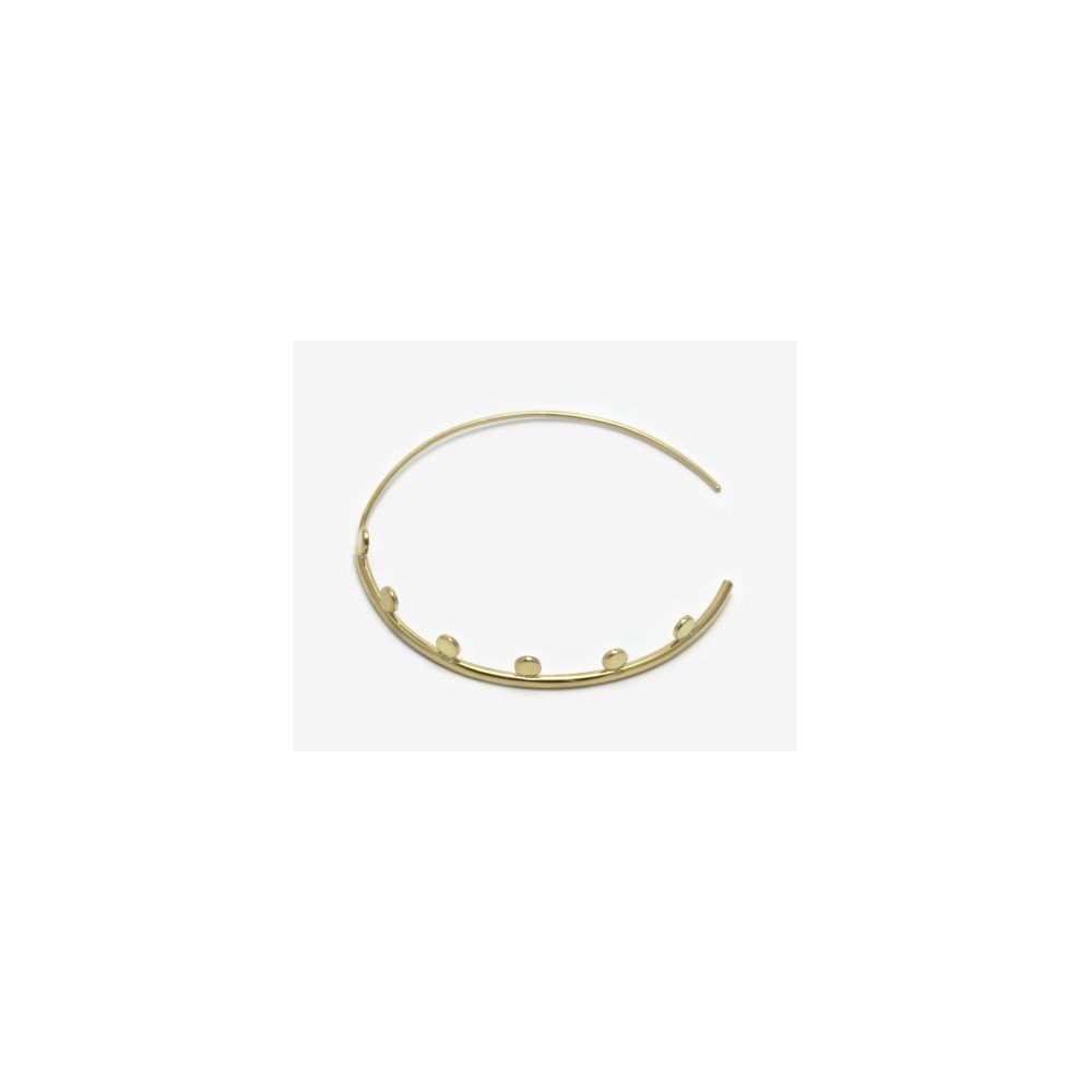 Zlatá náušnice Bepart Big Hoops v:789396