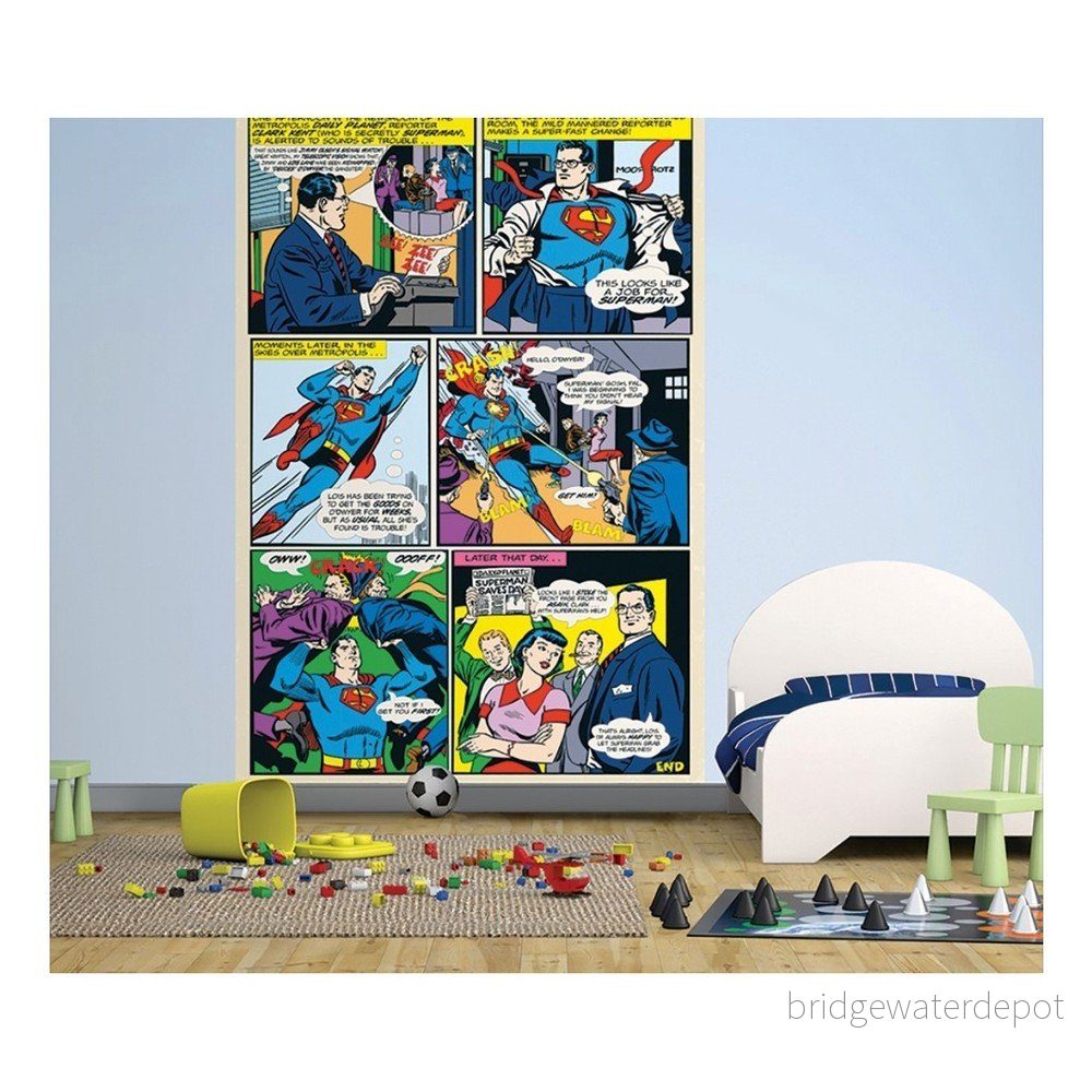 Velkoformátová tapeta Superman Comics, 158 x 232 cm v:728316