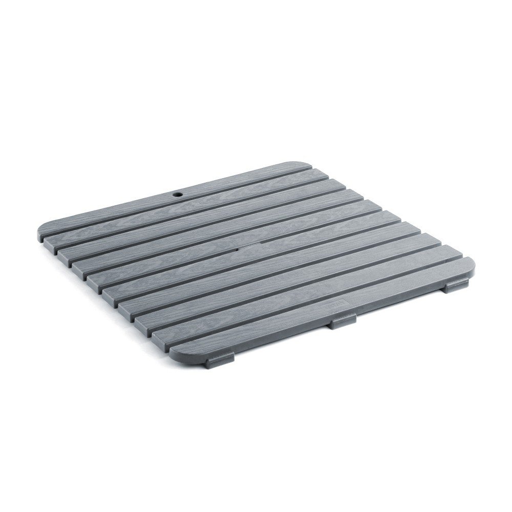 Antracitová podložka do sprchy Ta-Tay Shower Platform, 55 x 55 cm v:1123352