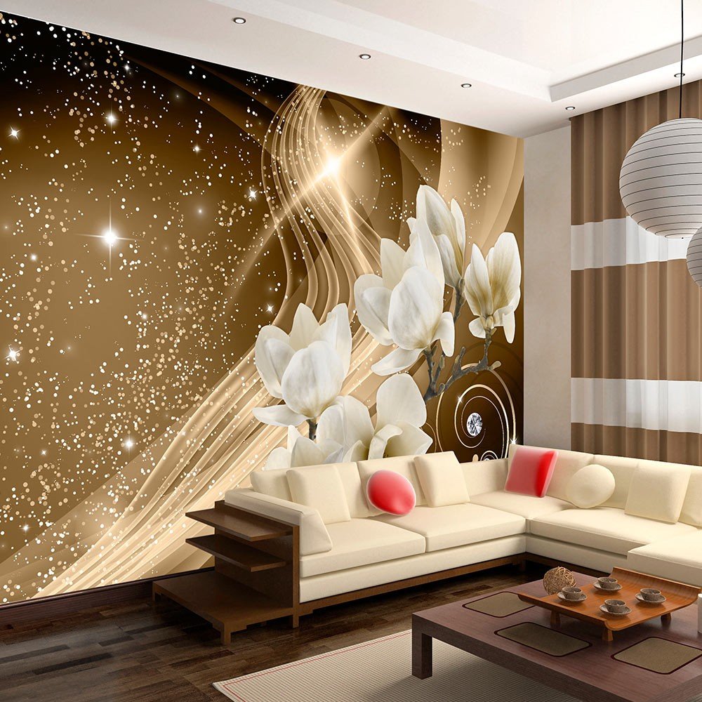 Velkoformátová tapeta Artgeist Golden Milky Way, 400 x 280 cm v:845580