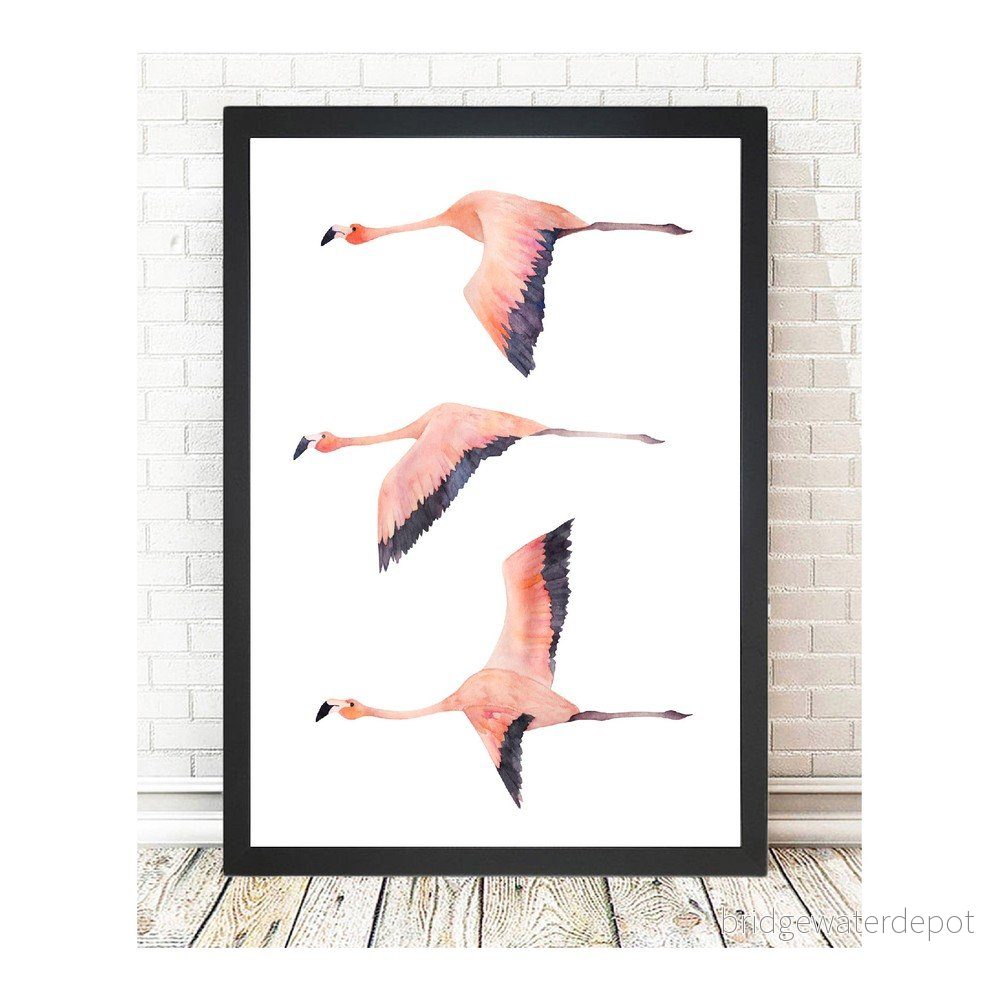 Obraz Tablo Center Flamingos, 24 x 29 cm v:1240838