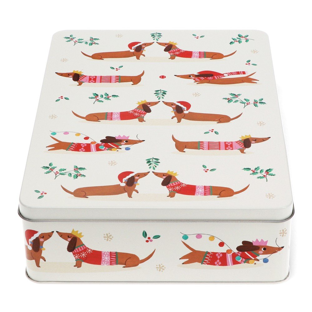 Potravinová krabička Festive Sausage Dog – Rex London v:1936948