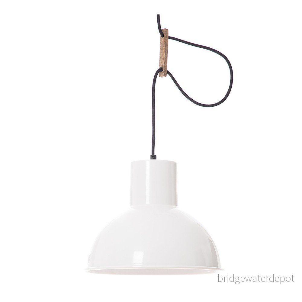 Bílé závěsné svítidlo Look4Lamps Hanginglamp Office v:1083262