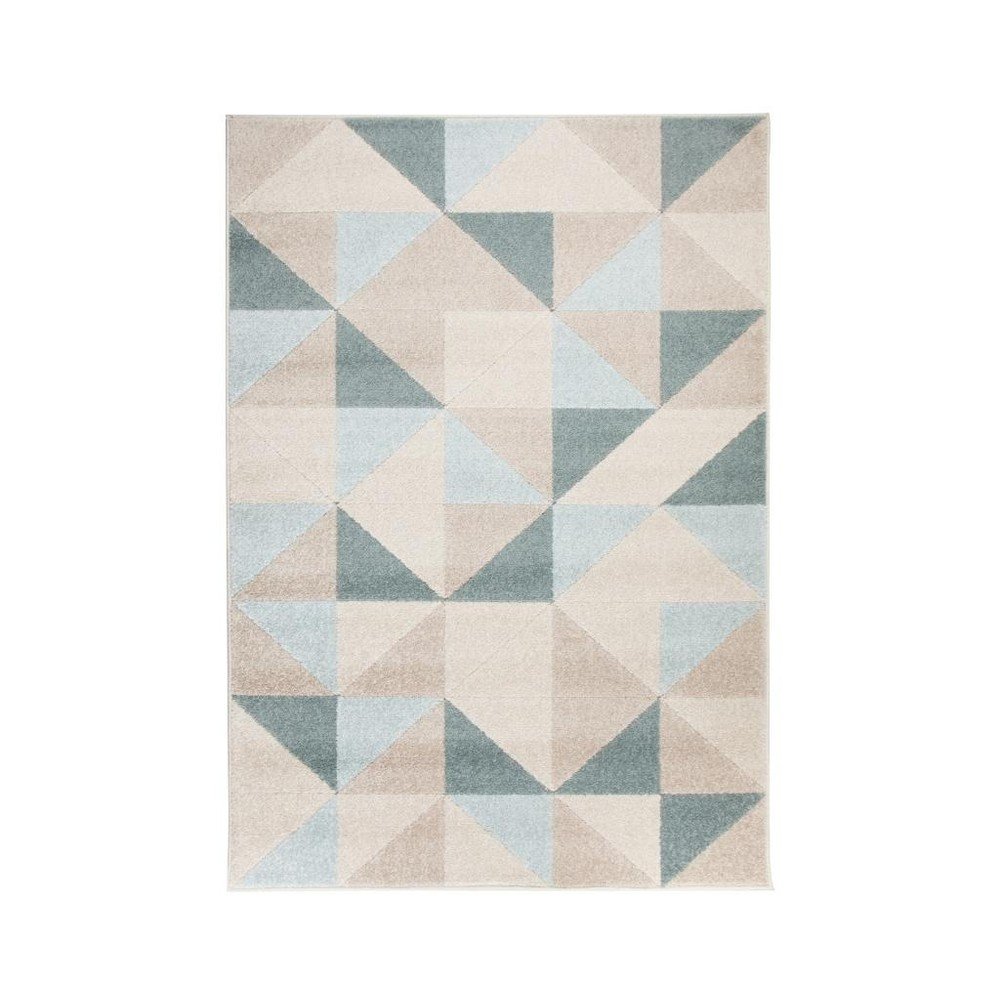 Béžovo-modrý koberec Flair Rugs Urban Triangle, 200 x 275 cm v:1366385