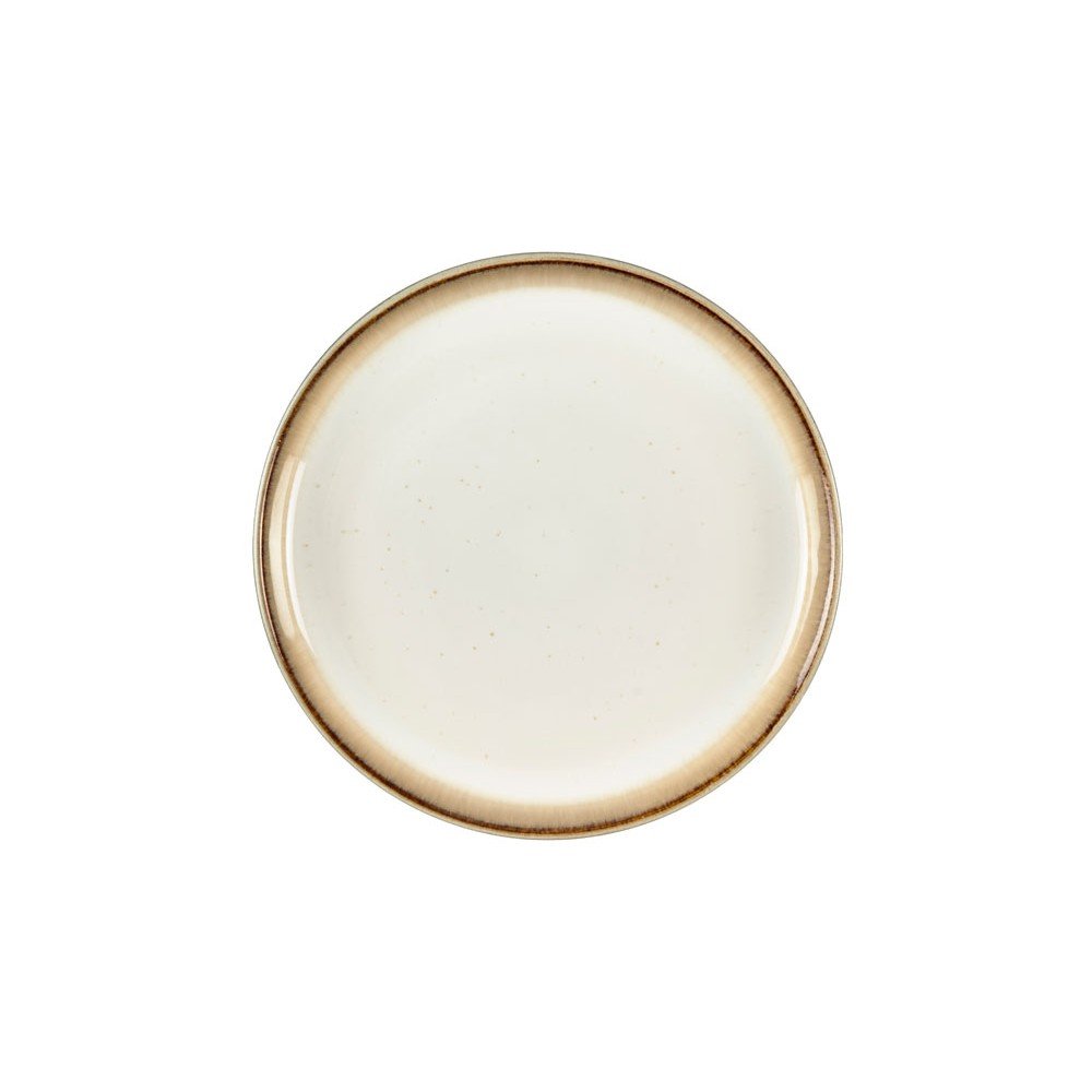 Šedý/béžový talíř z kameniny ø 17 cm Gastro Cream – Bitz v:1381055