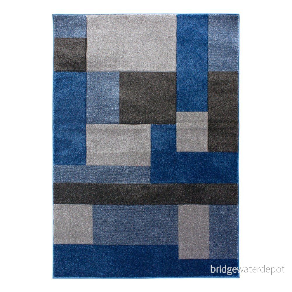 Modrošedý koberec Flair Rugs Cosmos Blue Grey, 160 x 230 cm v:1002622