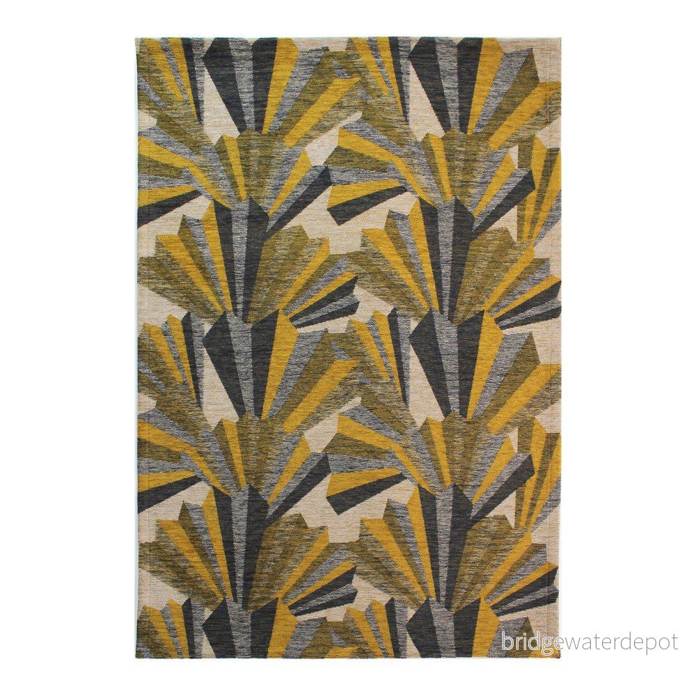 Žluto-šedý ručně tkaný koberec Flair Rugs Fanfare, 120 x 170 cm v:1273294