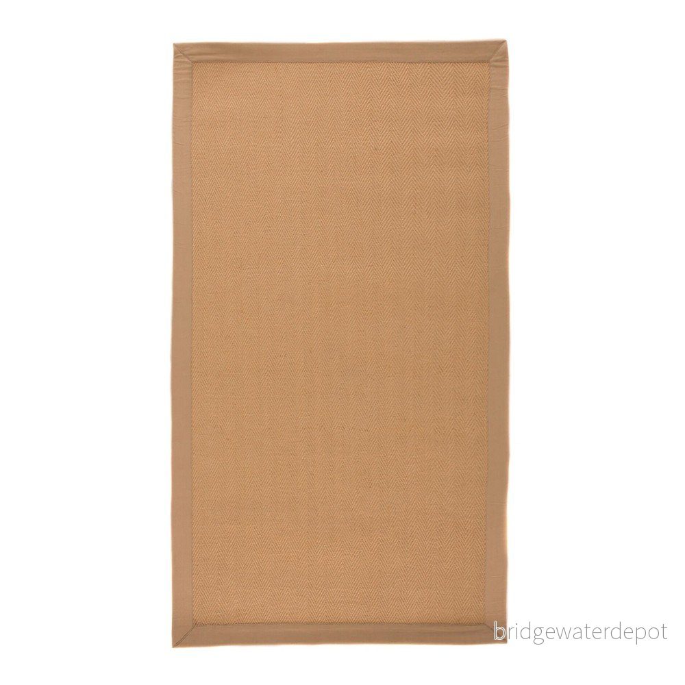 Hnědý jutový koberec Flair Rugs Herringbone, 160 x 230 cm v:1365765