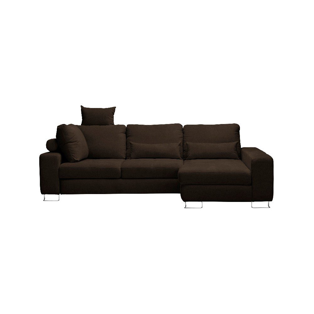 Hnědá rohová rozkládací pohovka Windsor & Co Sofas, pravý roh Alpha v:1070180