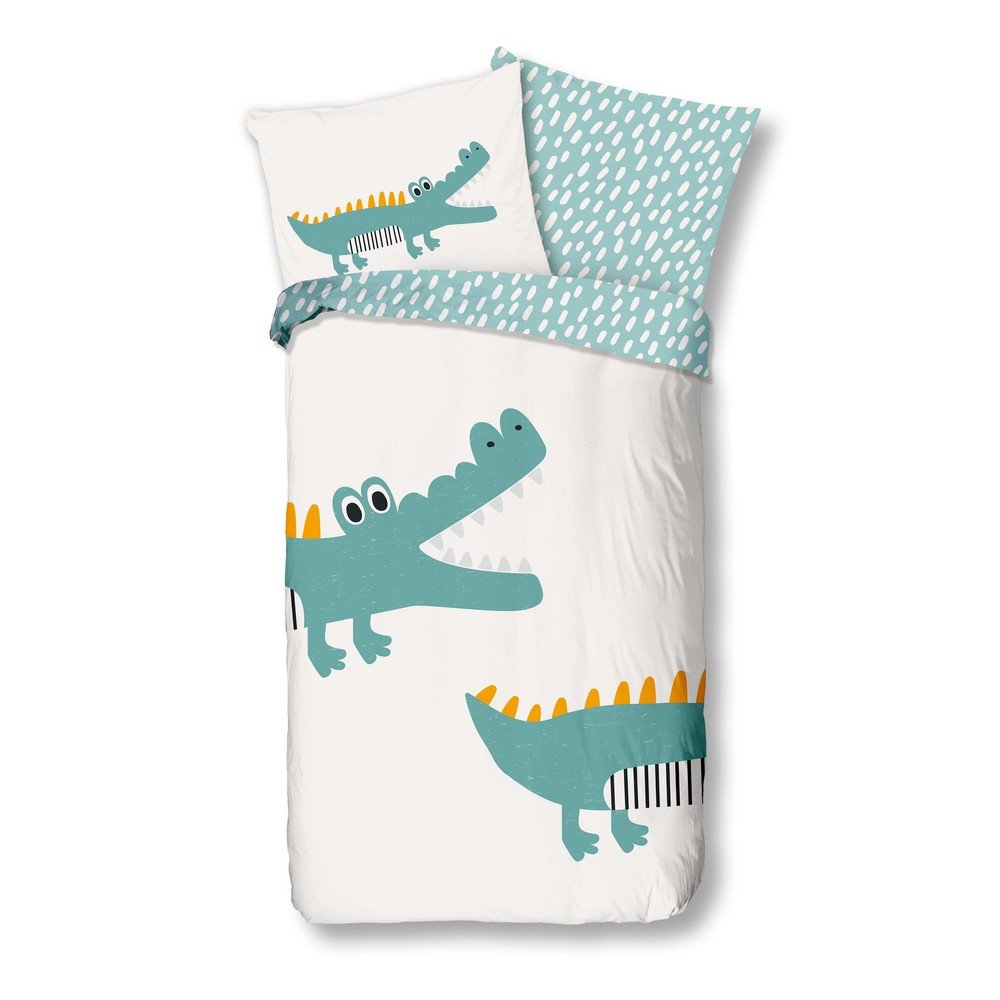 Bavlněné dětské povlečení do postýlky 100×135 cm Crocodile – Bonami Selection v:1558306