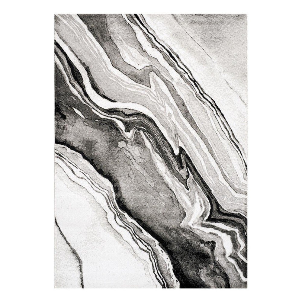 Šedo-černý koberec Webtappeti Manhattan Empire, 120 x 170 cm v:1321784