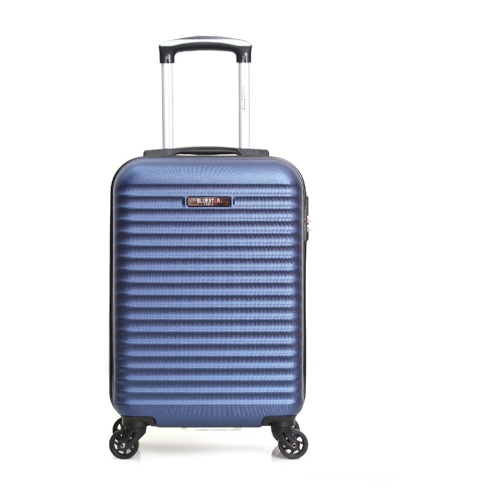 Modrý příruční kufr na kolečkách Bluestar Atlanta, 32 l v:1148192