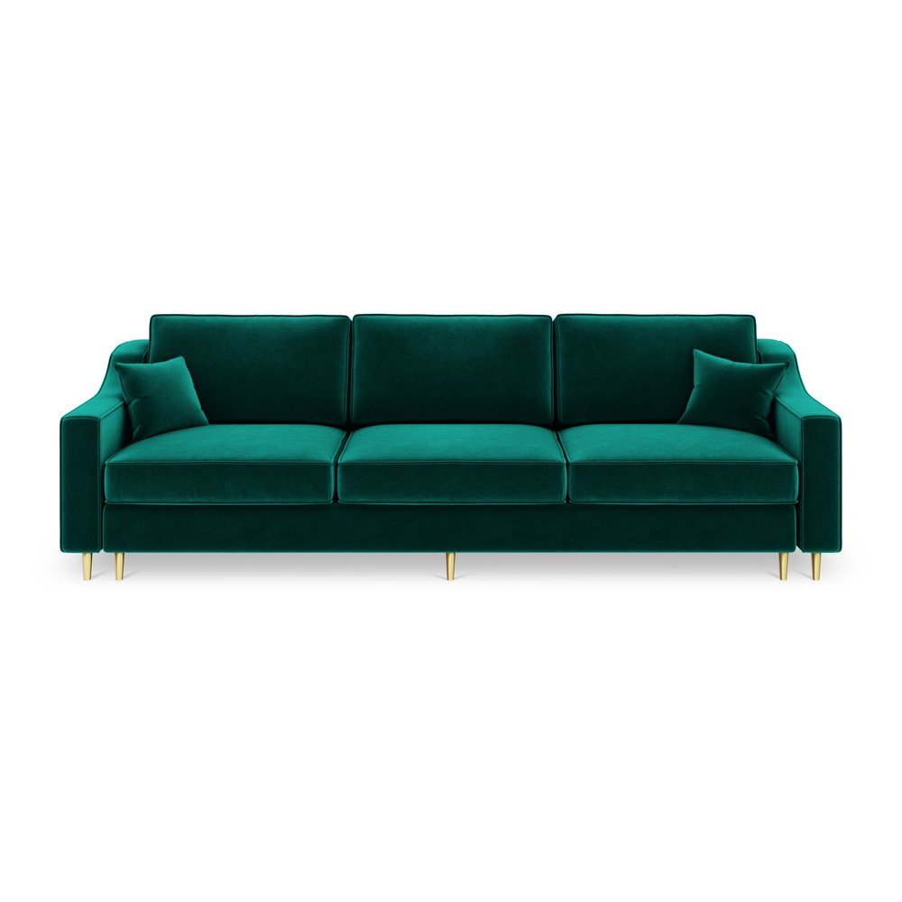 Zelená třímístná rozkládací pohovka Mazzini Sofas Marigold v:1269914