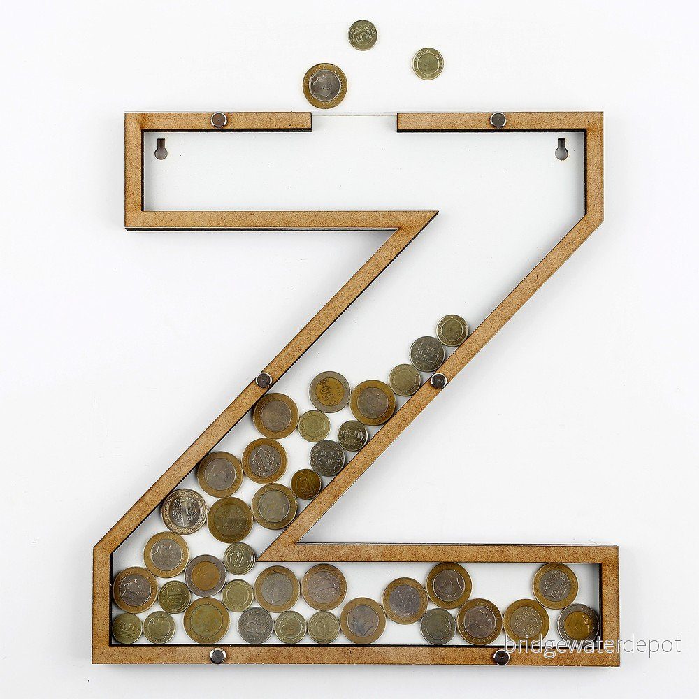 Dekorativní rámeček/kasička s plexisklem Z v:715240
