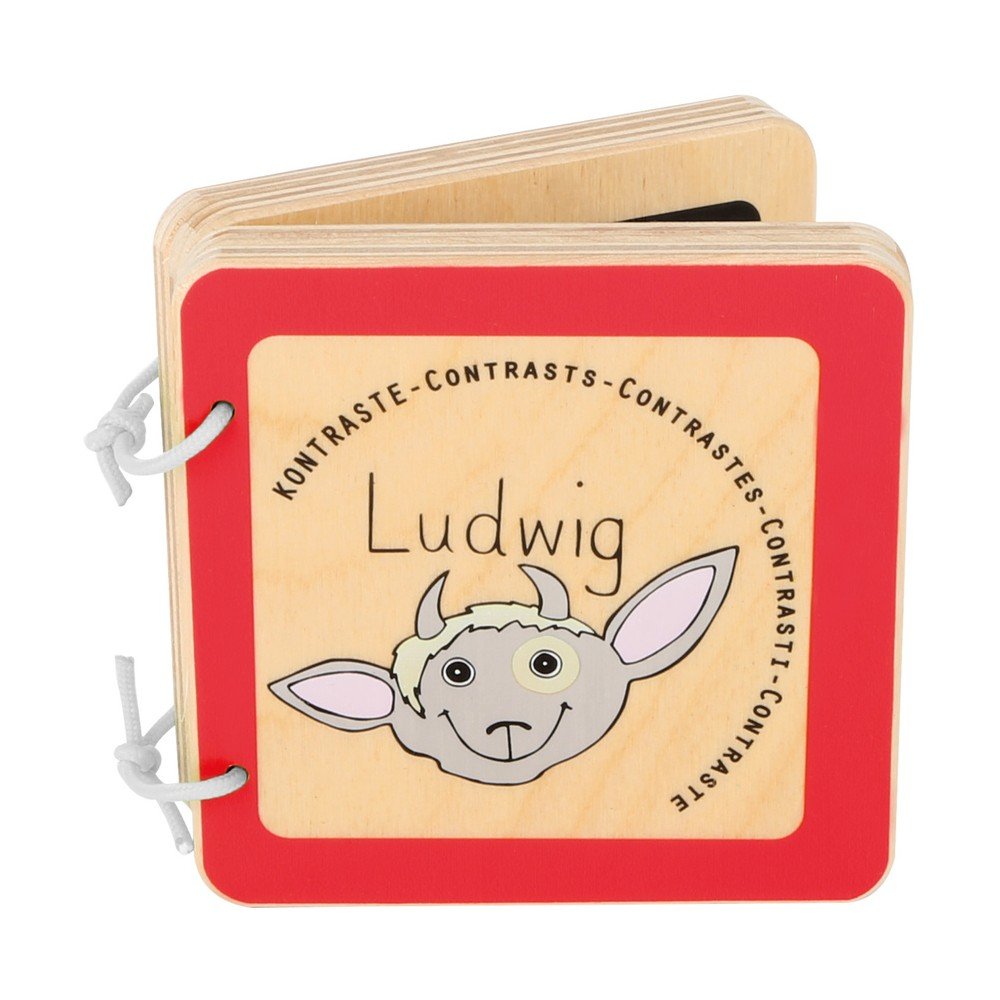 Dětská dřevěná knížka Legler Ludwig the Billy Goat v:1277476 Dětská dřevěná knížka Legler Ludwig the Billy Goat v:1277476