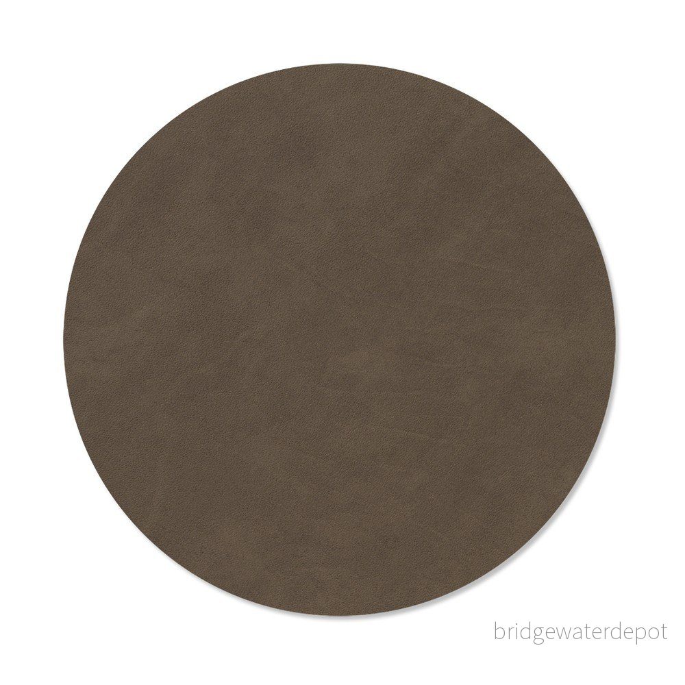 Prostírání z eko kůže ø 30 cm Circle M Nupo – LIND DNA v:1788146