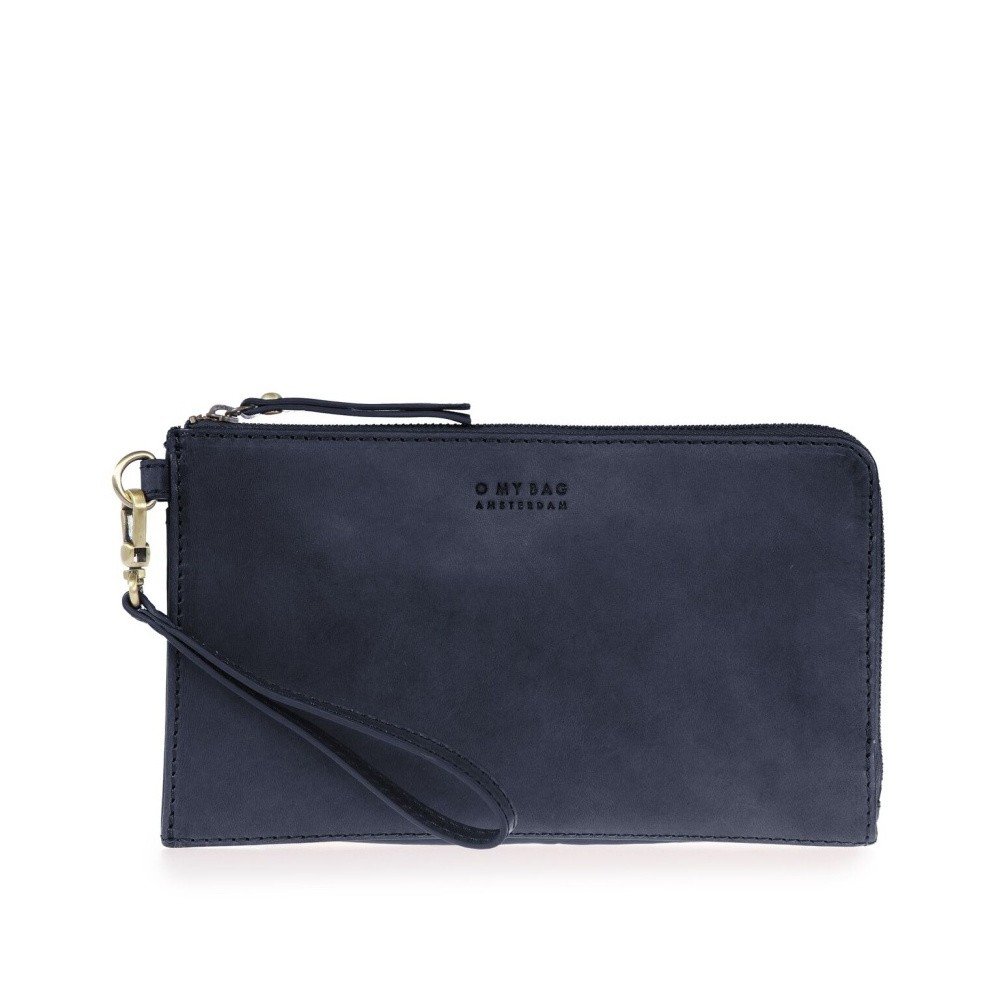 Tmavě modrá kožená peněženka O My Bag Travel v:1047424