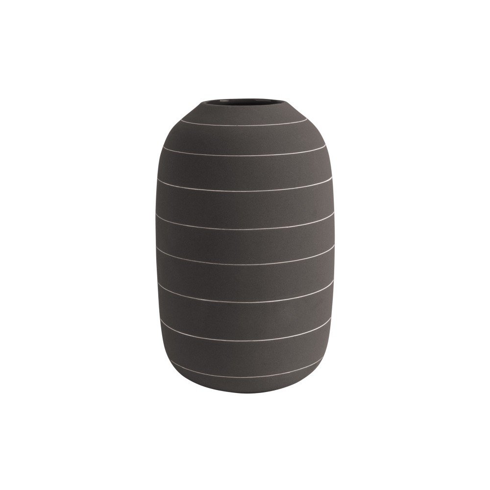 Tmavě hnědá keramická váza PT LIVING Terra, ⌀ 16 cm v:1246880