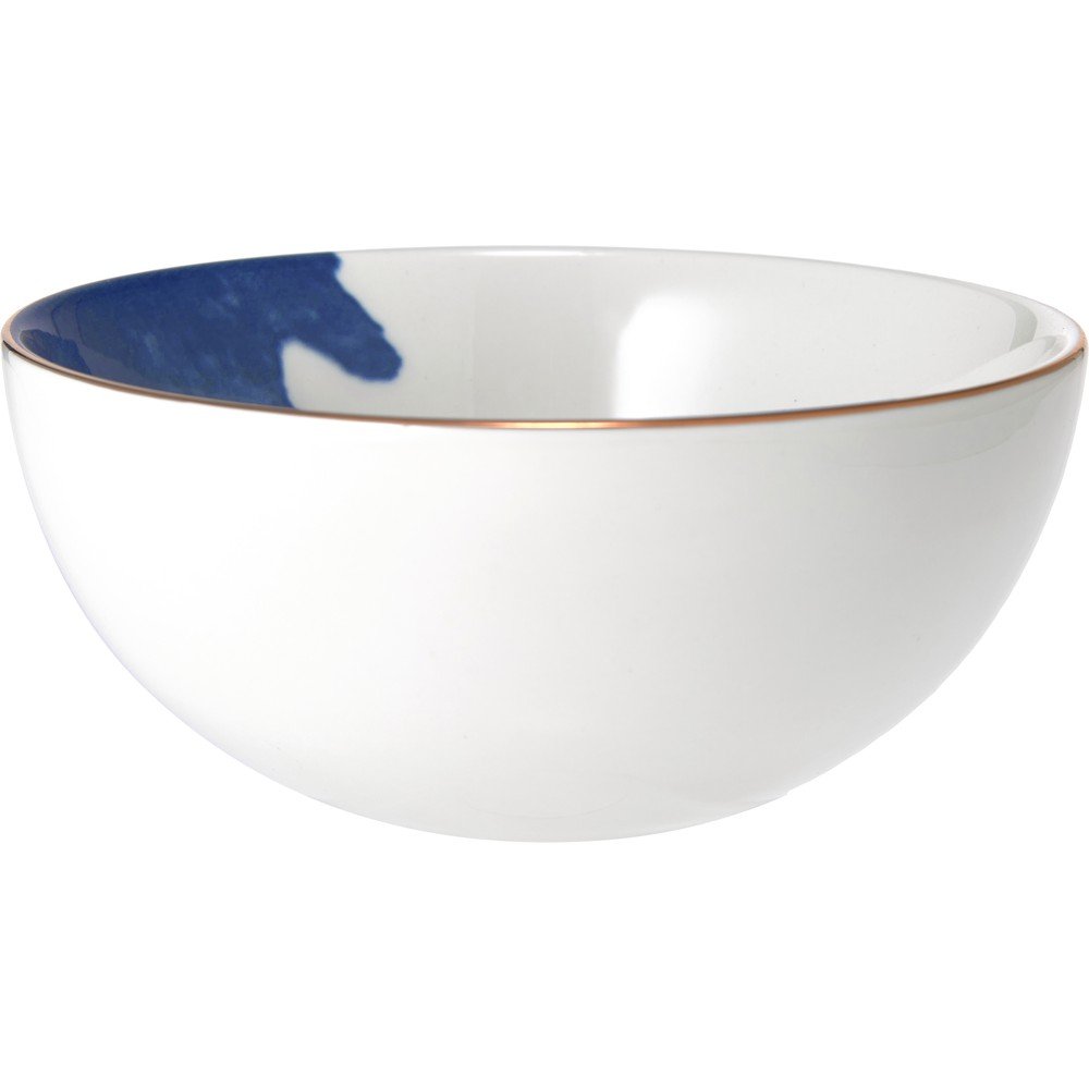 Sada 2 modro-bílých porcelánových misek Westwing Collection Rosie, ø 15 cm v:1446322