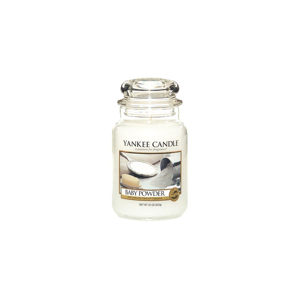 Vonná svíčka Yankee Candle Baby Powder, doba hoření 110 h v:1410011