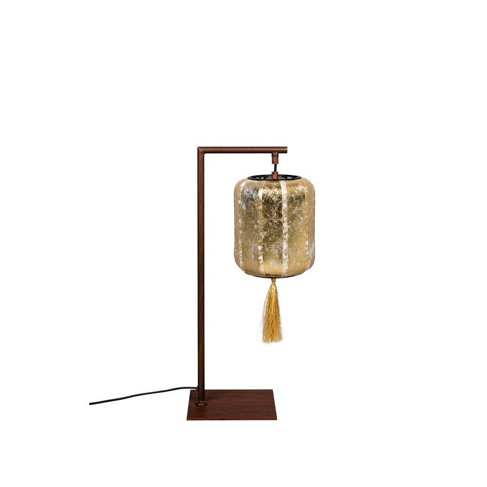 Stolní lampa v hnědo-zlaté barvě Suoni v:1469528