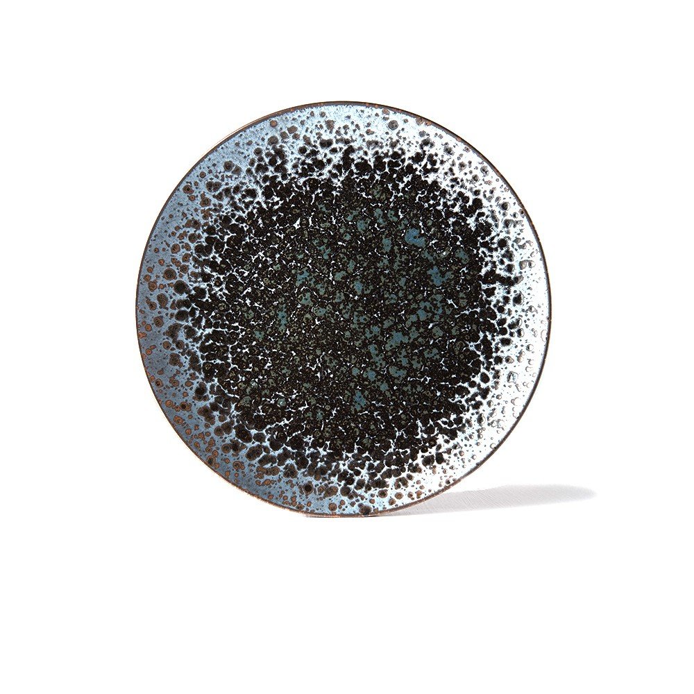Černo-šedý keramický talíř MIJ Pearl, ø 29 cm v:1347999