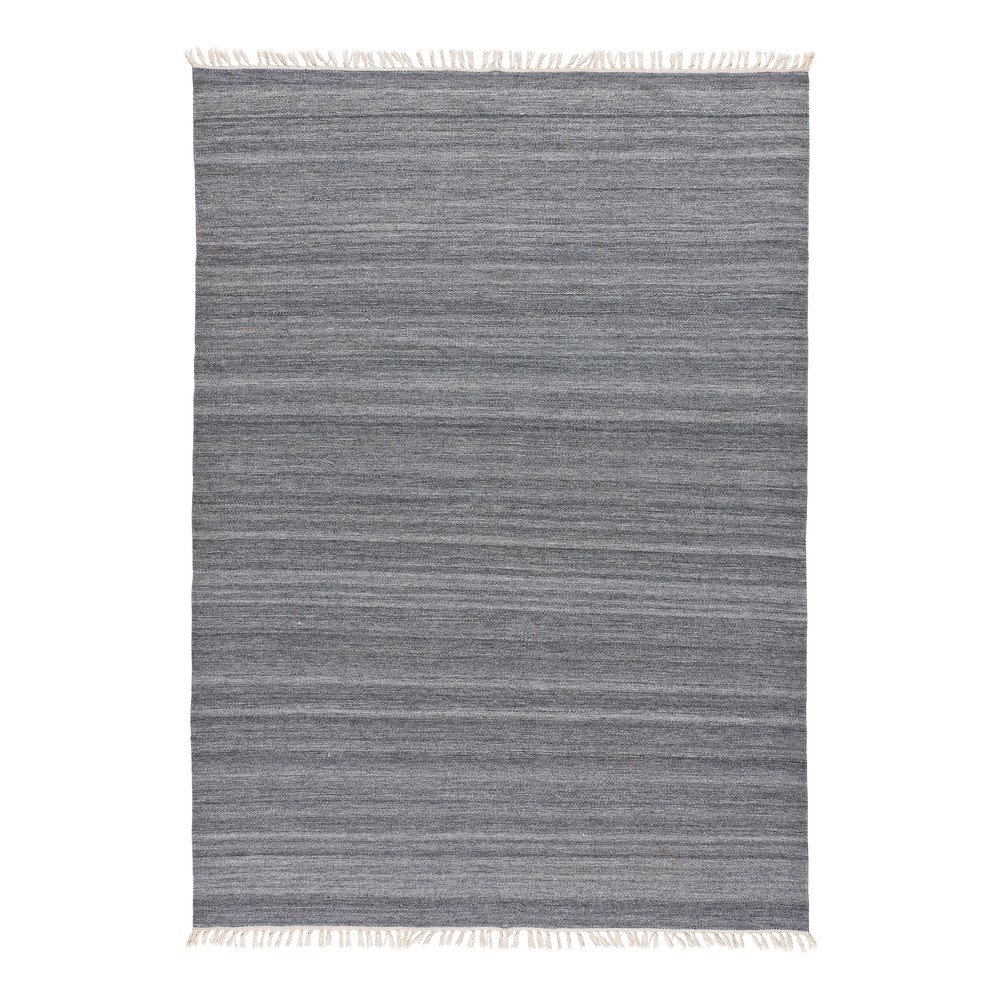 Tmavě šedý venkovní koberec z recyklovaného plastu Universal Liso, 140 x 200 cm v:1425433