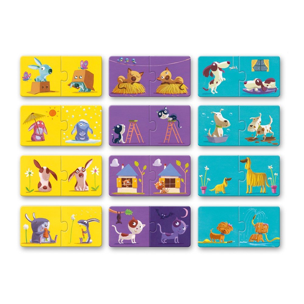 Dětské puzzle Djeco Protiklady v:1331108
